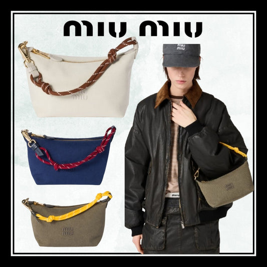 【MIU MIU】新作サーフロープキャンバスバッグ
